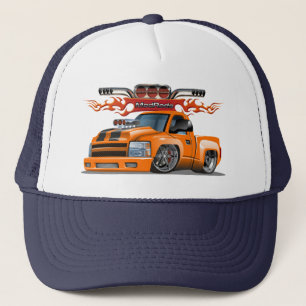 Cartoon bus trucker hat