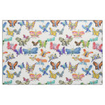 Cartoon Butterflies Fabric