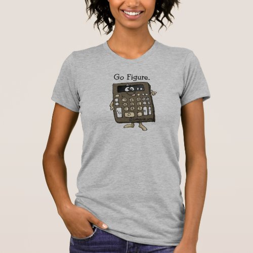 Cartoon Calculator T_shirt Apparel