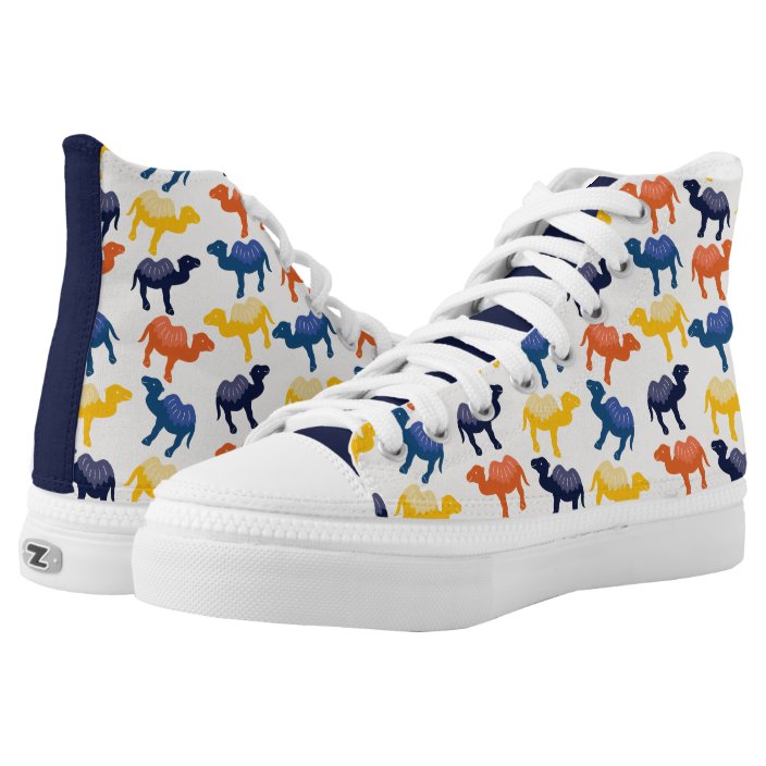 camel high top sneakers