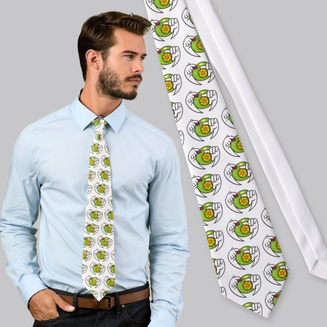 Cartoon Camera Neck Tie (Creator Uploaded)
