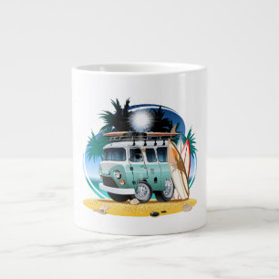 Cartoon Camper Giant Coffee Mug
