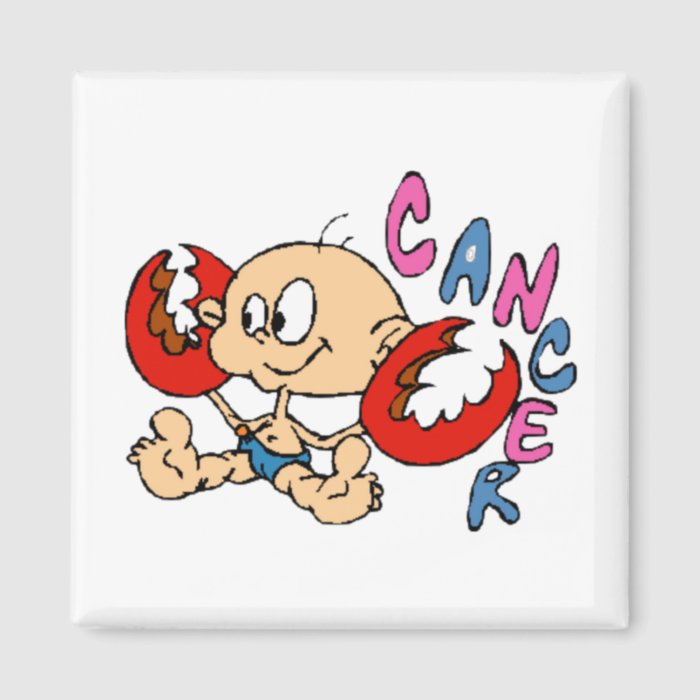 Cartoon Cancer Magnets