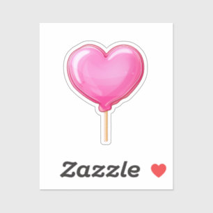 Cartoon candy sticker