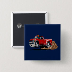 Cartoon car button