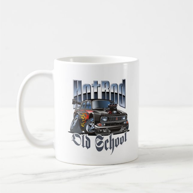 Cartoon car coffee mug (Left)
