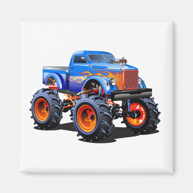 Cartoon car magnet (Front)