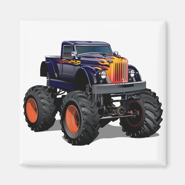 Cartoon car magnet (Front)