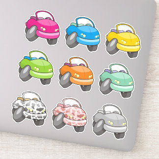 Cartoon Car Sticker