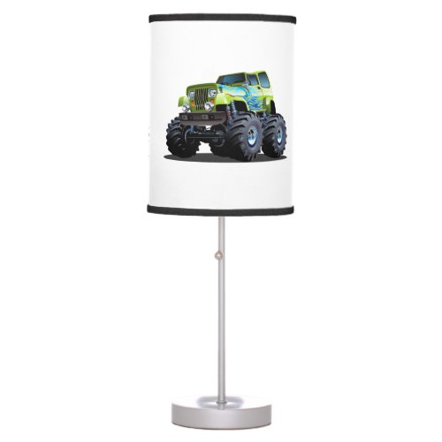 Cartoon car table lamp