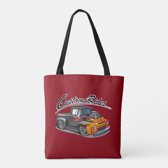 Cartoon car tote bag (Back)
