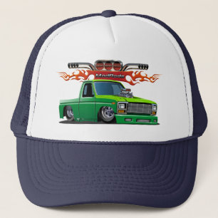cartoon car trucker hat