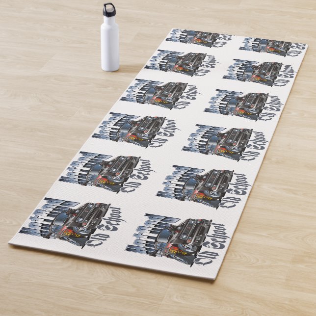 Cartoon car yoga mat (In Situ)