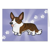 Cartoon Cardigan Welsh Corgi (Front Horizontal)