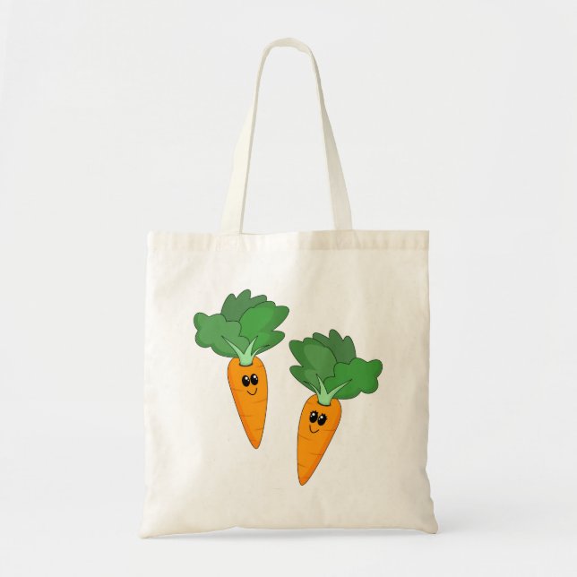 Cartoon Carrots Bag (Front)