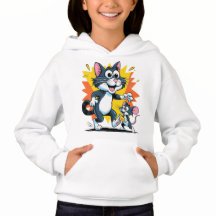 Cartoon Cat and Mouse Chase