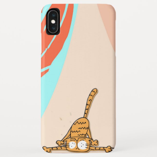 Cartoon Cat Case-Mate iPhone Case (Back)