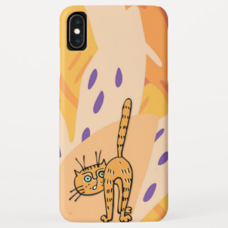 Cartoon Cat iPhone XS Max Case