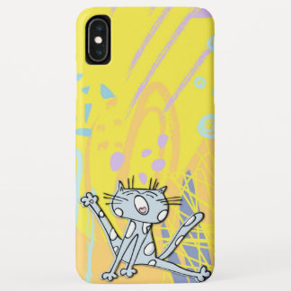 Cartoon Cat Case-Mate iPhone Case