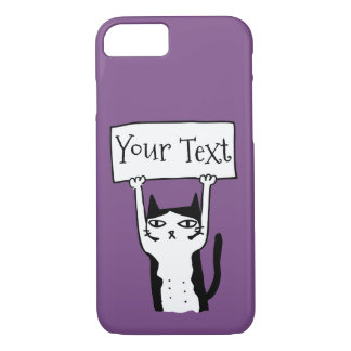 Cartoon Cat Case-Mate iPhone Case