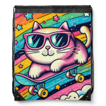 Cartoon Cat Design Bag for kids