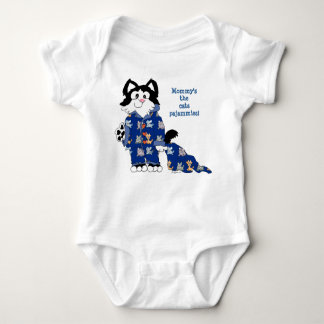 Cartoon Cat Funny Cute Baby Baby Bodysuit