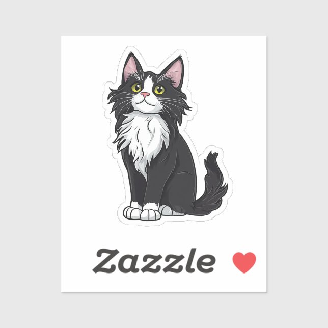 Cartoon cat  sticker (Sheet)