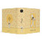 Cartoon Character Chef Recipe Binder in Yellow