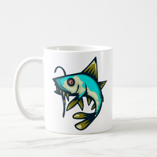 Cartoon Character _ Fish  Coffee Mug