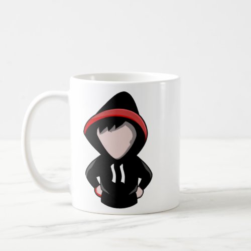 Cartoon Character In Hoodie  Coffee Mug