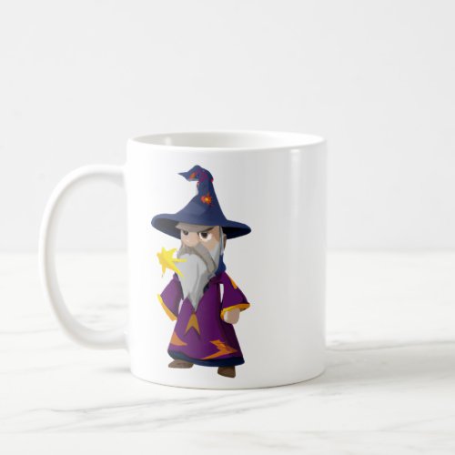 Cartoon Character _ Wizard  Coffee Mug