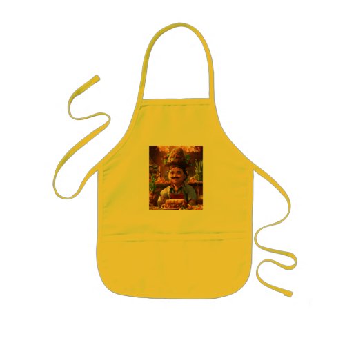 Cartoon Chef Kids Apron