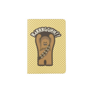 Cartoon Chewbacca - Rarrrgghh!! Passport Holder