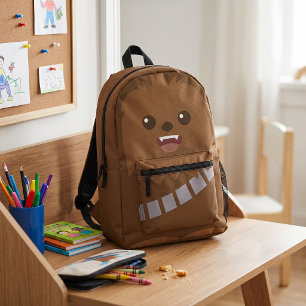Cartoon Chewbacca - Rarrrgghh!! Printed Backpack