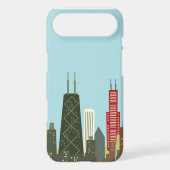 Cartoon Chicago Case-Mate iPhone Case (Back)