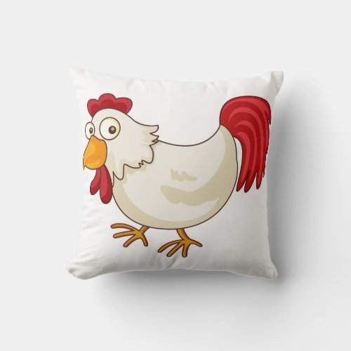 Cartoon Chicken Pillow