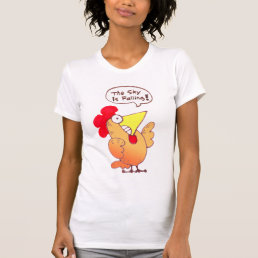 Cartoon Chicken T Shirt | Funny Cartoon Chicken T