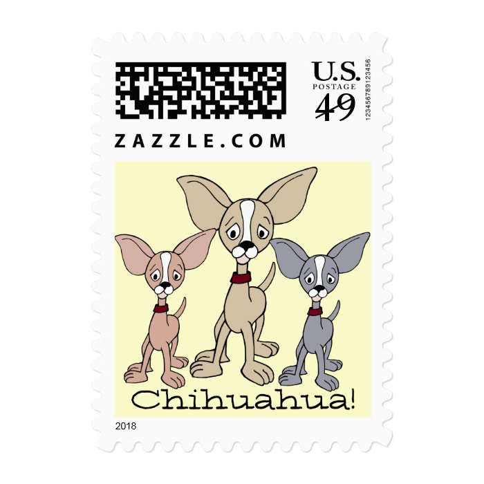 Cartoon Chihuahua 302   03Ae2 Postage Stamps