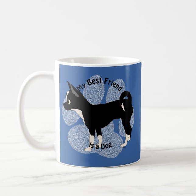 Cartoon Chihuahua v2 Coffee Mug (Left)