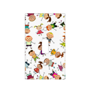 Cartoon Children Light Switch Cover