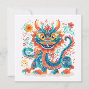 Cartoon Chinese Dragon