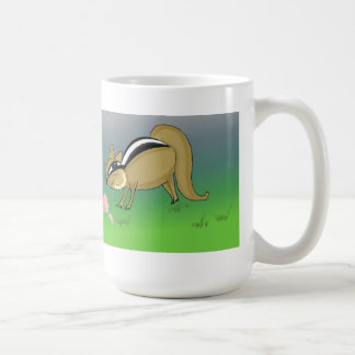 Cartoon Chipmunks with Ice Cream Cones Coffee Mug