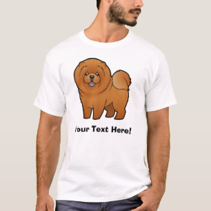 Cartoon Chow Chow T-Shirt