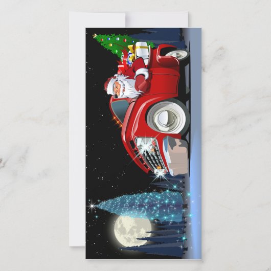 Cartoon Christmas truck (Front)