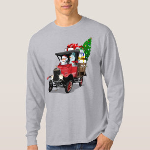 Cartoon Christmas truck T-Shirt