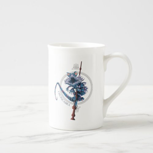 Cartoon Chupacabra  Elder Wand Bone China Mug