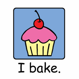 Cartoon Clip Art Cupcake Dessert Pink Frosting Cutout