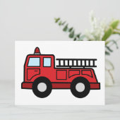 Cartoon Clip Art Firetruck Emergency Vehicle Truck (Standing Front)