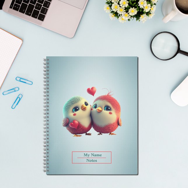 Cartoon Colored Birds Notebook (Creator Uploaded)