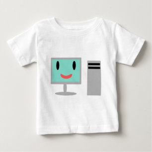 cartoon computer baby T-Shirt